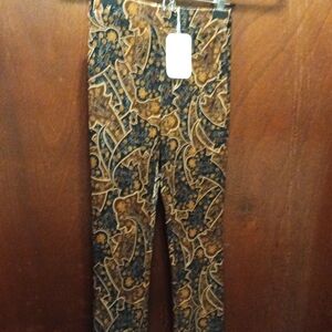 Anthropology Elodie Velvet Pants Size Small NWT